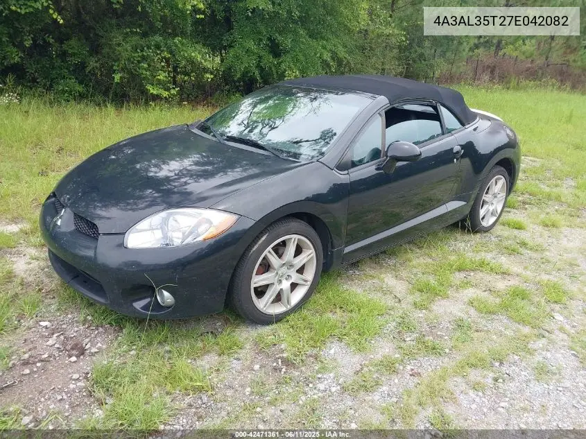 2007 Mitsubishi Eclipse Spyder Gt VIN: 4A3AL35T27E042082 Lot: 42471361