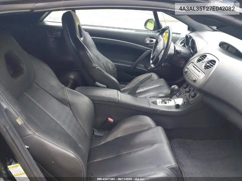 2007 Mitsubishi Eclipse Spyder Gt VIN: 4A3AL35T27E042082 Lot: 42471361