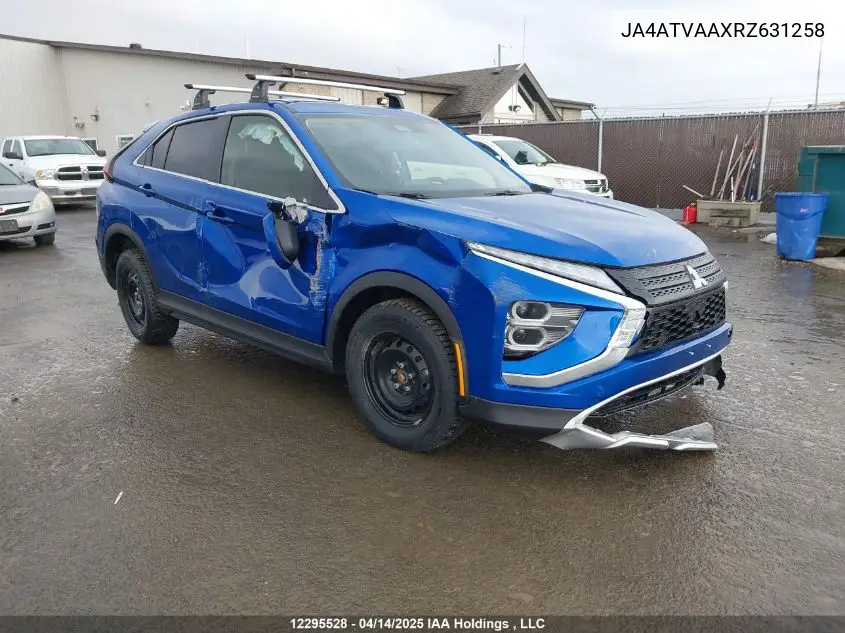 2024 Mitsubishi Eclipse VIN: JA4ATVAAXRZ631258 Lot: 12295528