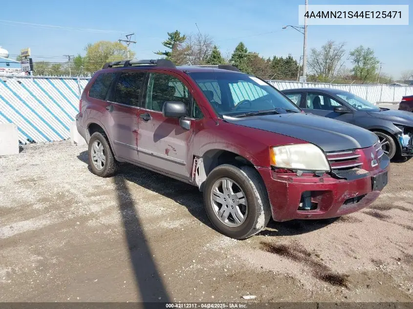 2004 Mitsubishi Endeavor Ls VIN: 4A4MN21S44E125471 Lot: 42112317