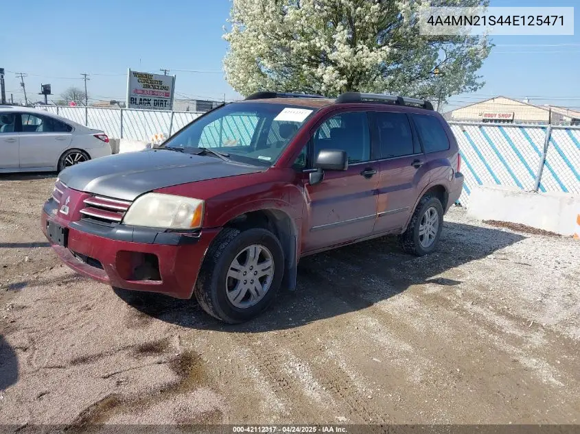 2004 Mitsubishi Endeavor Ls VIN: 4A4MN21S44E125471 Lot: 42112317