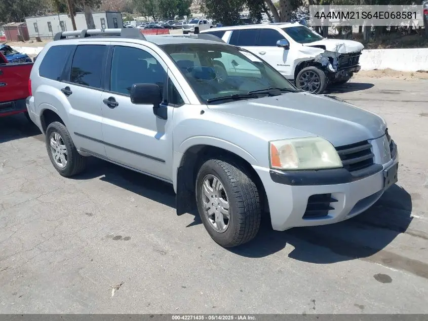 4a4mm21s64e068581 4A4MM21S64E068581 2004 Mitsubishi Endeavor Ls