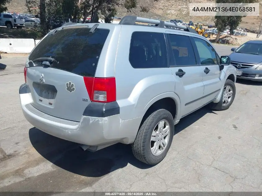 4a4mm21s64e068581 4A4MM21S64E068581 2004 Mitsubishi Endeavor Ls