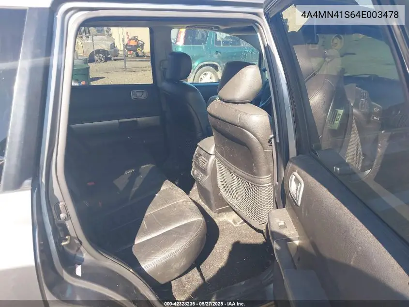 2004 Mitsubishi Endeavor Limited VIN: 4A4MN41S64E003478 Lot: 42328235