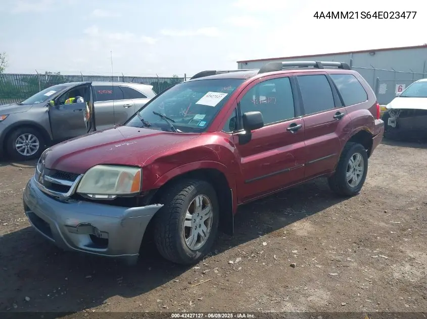 2004 Mitsubishi Endeavor Ls VIN: 4A4MM21S64E023477 Lot: 42427127