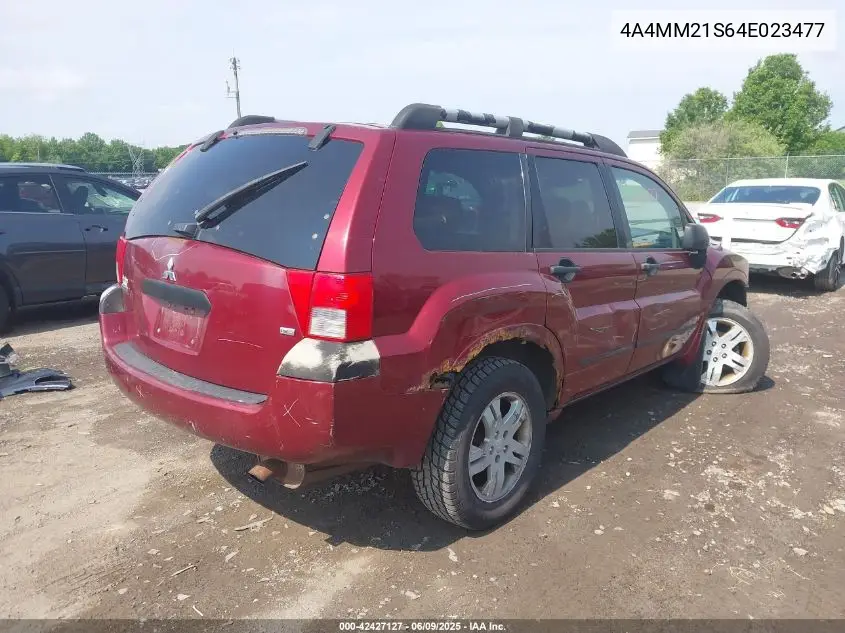 2004 Mitsubishi Endeavor Ls VIN: 4A4MM21S64E023477 Lot: 42427127