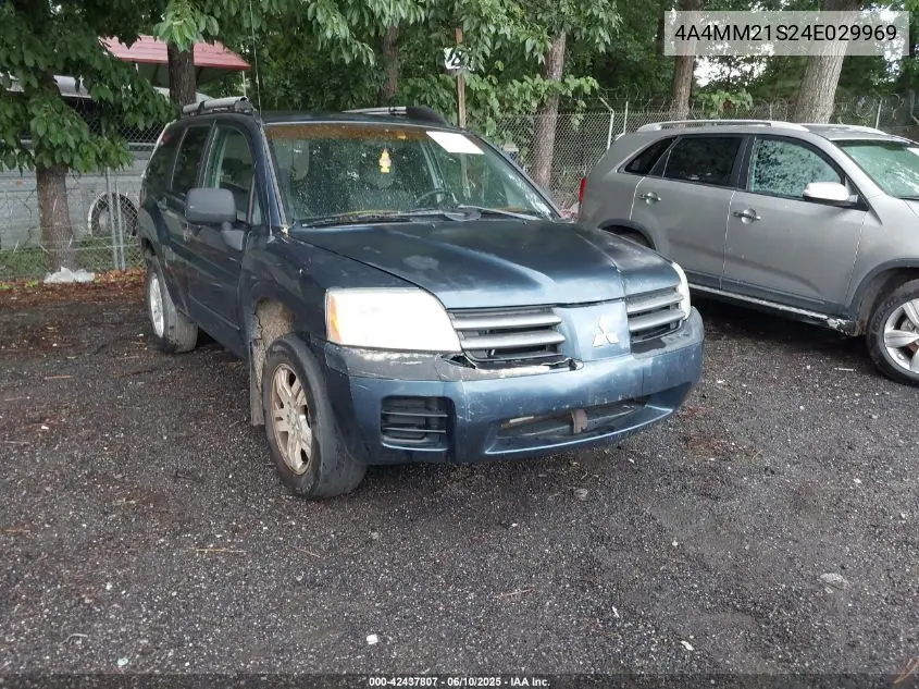 2004 Mitsubishi Endeavor Ls VIN: 4A4MM21S24E029969 Lot: 42437807
