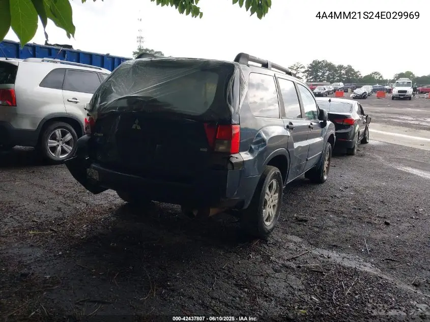 2004 Mitsubishi Endeavor Ls VIN: 4A4MM21S24E029969 Lot: 42437807