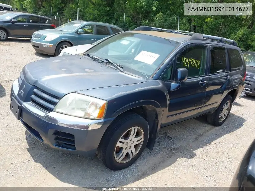 2004 Mitsubishi Endeavor Xls VIN: 4A4MN31S94E014677 Lot: 42493418