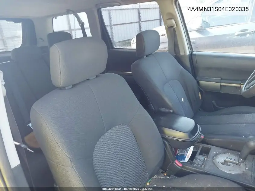 2004 Mitsubishi Endeavor Xls VIN: 4A4MN31S04E020335 Lot: 42516641