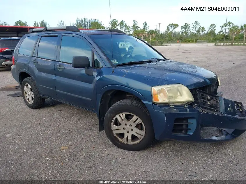 2004 Mitsubishi Endeavor Ls VIN: 4A4MM21S04E009011 Lot: 42717848