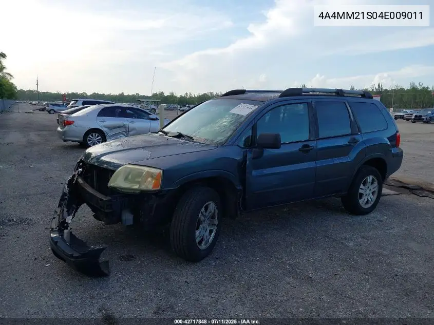 2004 Mitsubishi Endeavor Ls VIN: 4A4MM21S04E009011 Lot: 42717848