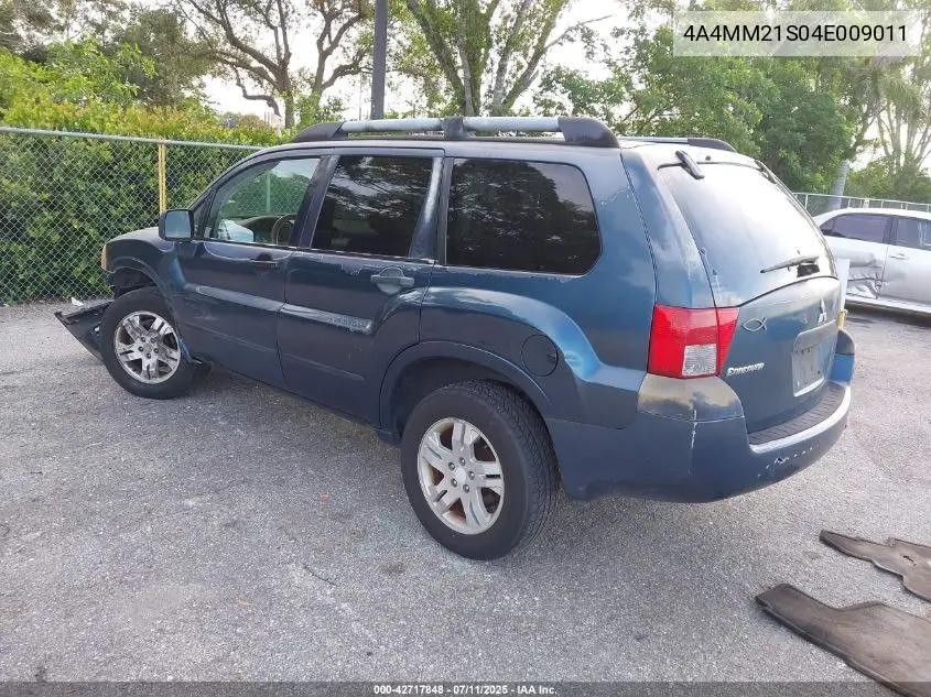 2004 Mitsubishi Endeavor Ls VIN: 4A4MM21S04E009011 Lot: 42717848