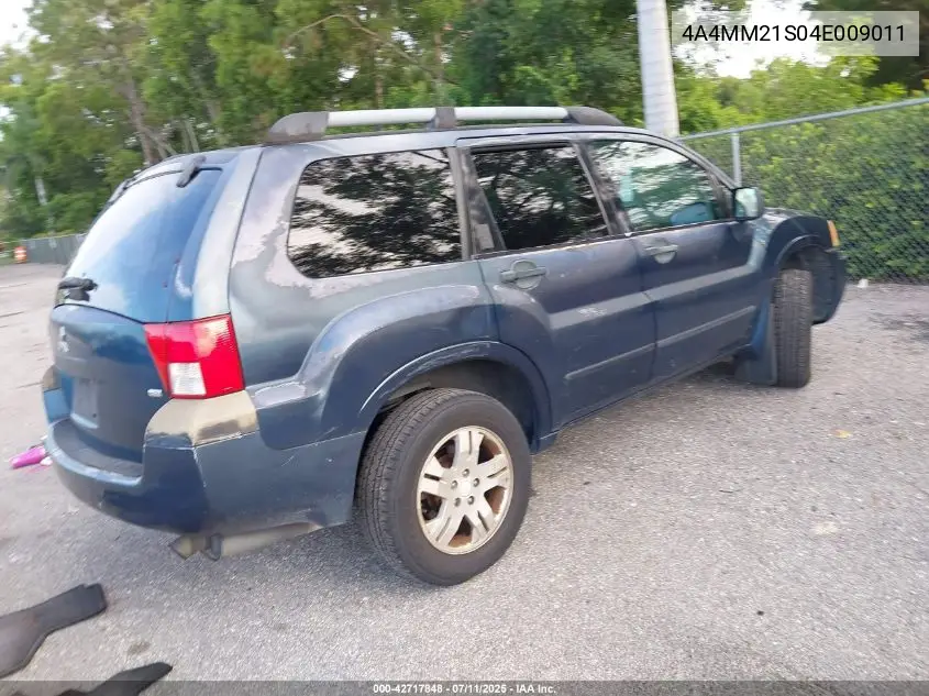 2004 Mitsubishi Endeavor Ls VIN: 4A4MM21S04E009011 Lot: 42717848