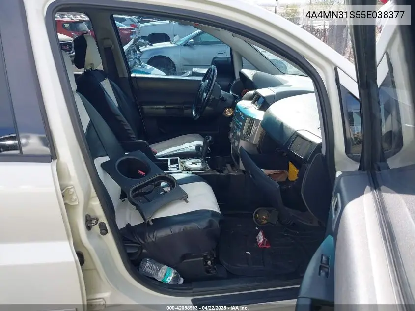 2005 Mitsubishi Endeavor Xls VIN: 4A4MN31S55E038377 Lot: 42058903