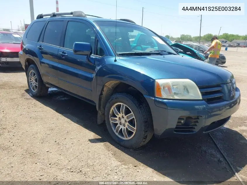 2005 Mitsubishi Endeavor Limited VIN: 4A4MN41S25E003284 Lot: 42227867