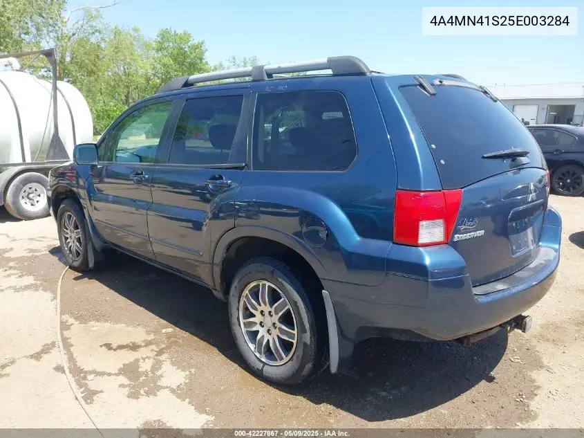 2005 Mitsubishi Endeavor Limited VIN: 4A4MN41S25E003284 Lot: 42227867