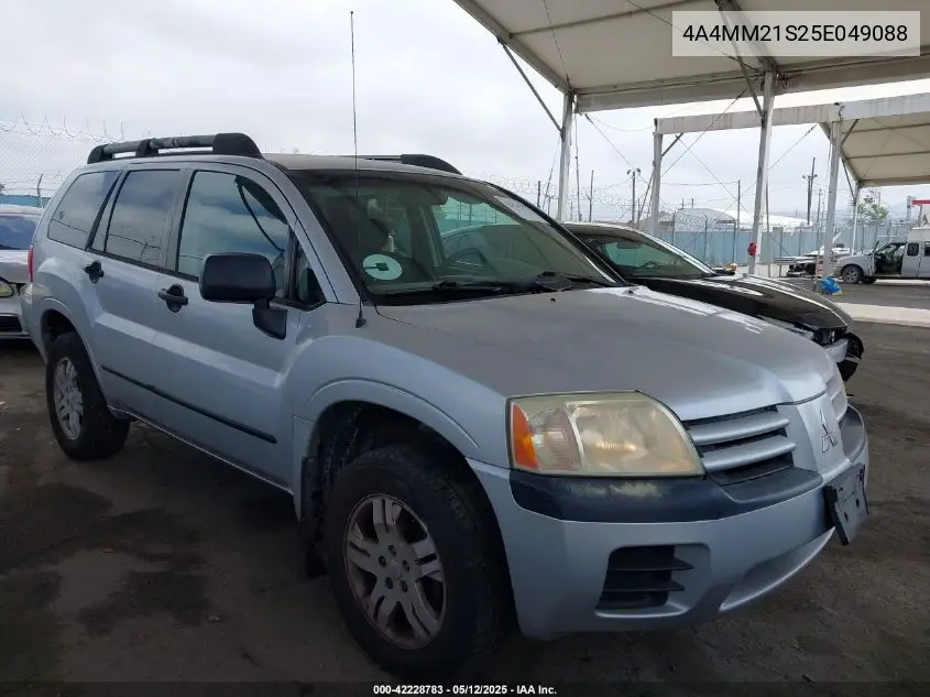 2005 Mitsubishi Endeavor Ls VIN: 4A4MM21S25E049088 Lot: 42228783