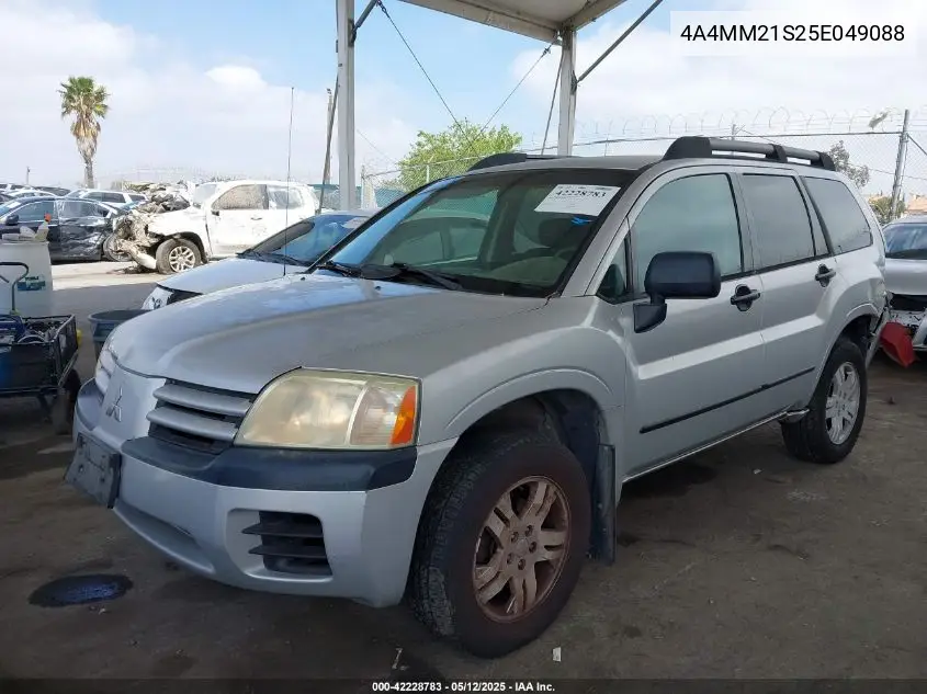 2005 Mitsubishi Endeavor Ls VIN: 4A4MM21S25E049088 Lot: 42228783