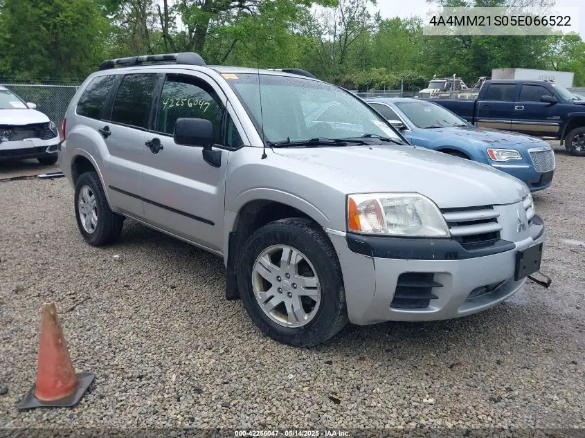 2005 Mitsubishi Endeavor Ls VIN: 4A4MM21S05E066522 Lot: 42256047
