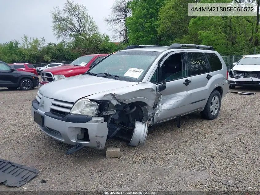 2005 Mitsubishi Endeavor Ls VIN: 4A4MM21S05E066522 Lot: 42256047