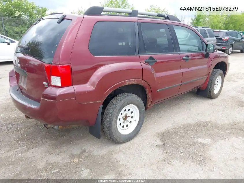 2005 Mitsubishi Endeavor Ls VIN: 4A4MN21S15E073279 Lot: 42379606