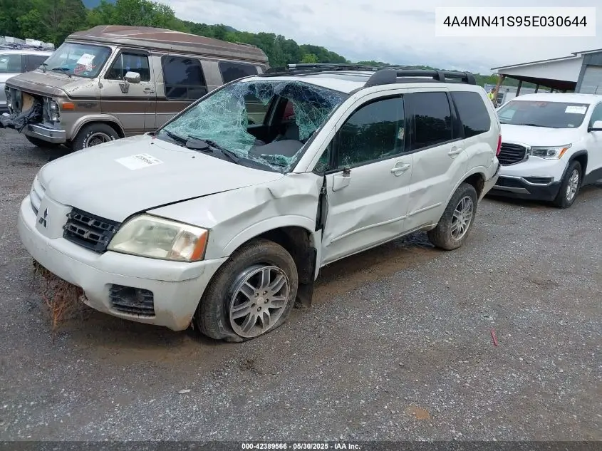 2005 Mitsubishi Endeavor Limited VIN: 4A4MN41S95E030644 Lot: 42389566