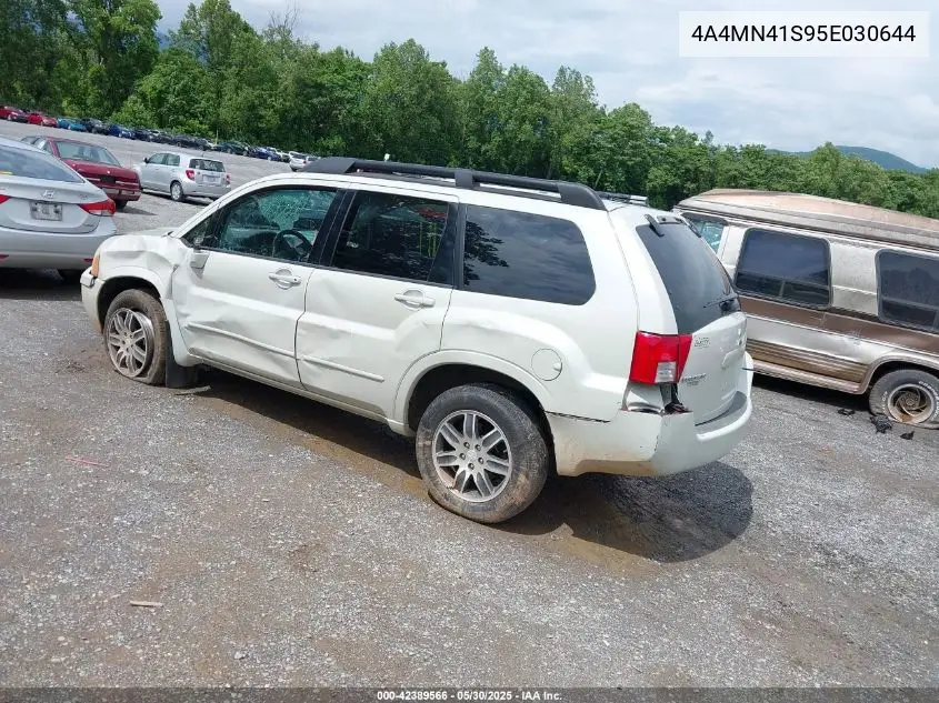2005 Mitsubishi Endeavor Limited VIN: 4A4MN41S95E030644 Lot: 42389566