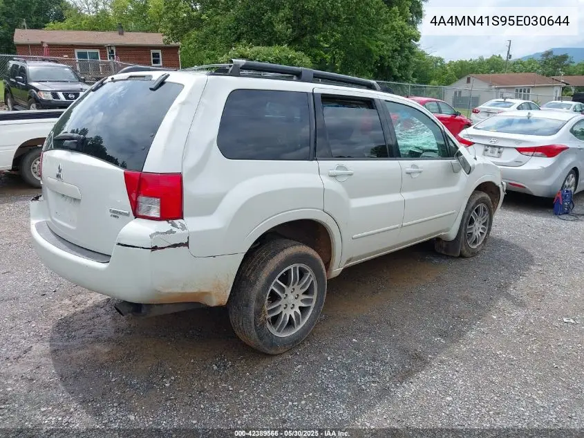 2005 Mitsubishi Endeavor Limited VIN: 4A4MN41S95E030644 Lot: 42389566