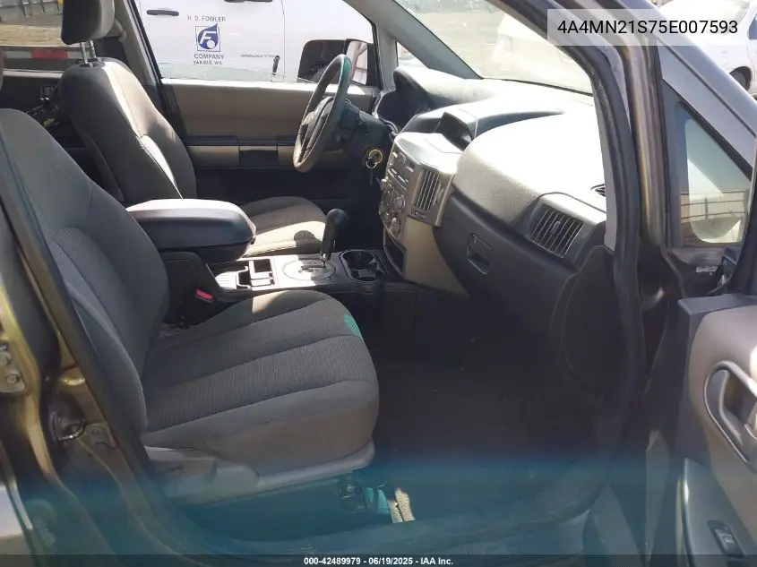 2005 Mitsubishi Endeavor Ls VIN: 4A4MN21S75E007593 Lot: 42489979