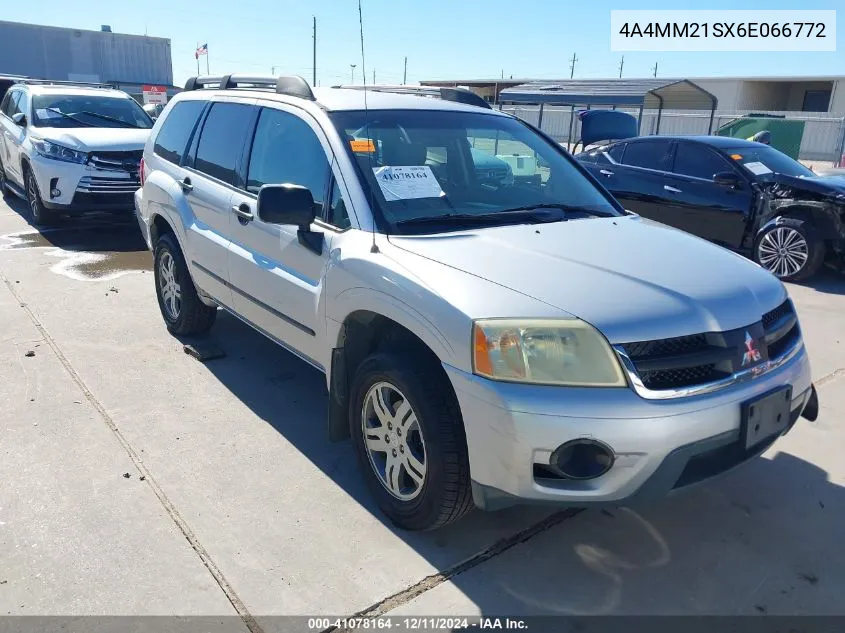 2006 Mitsubishi Endeavor Ls VIN: 4A4MM21SX6E066772 Lot: 41078164