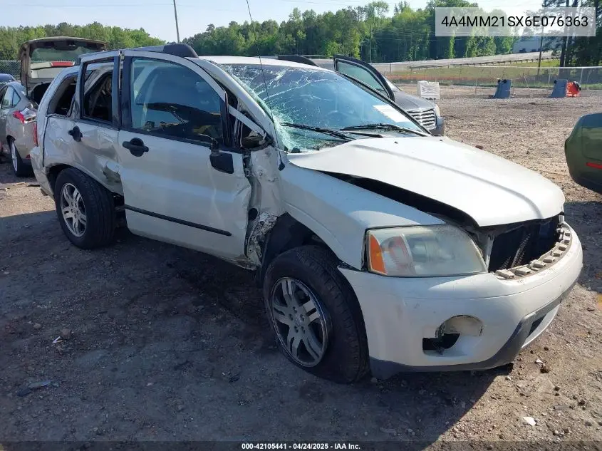 2006 Mitsubishi Endeavor Ls VIN: 4A4MM21SX6E076363 Lot: 42105441