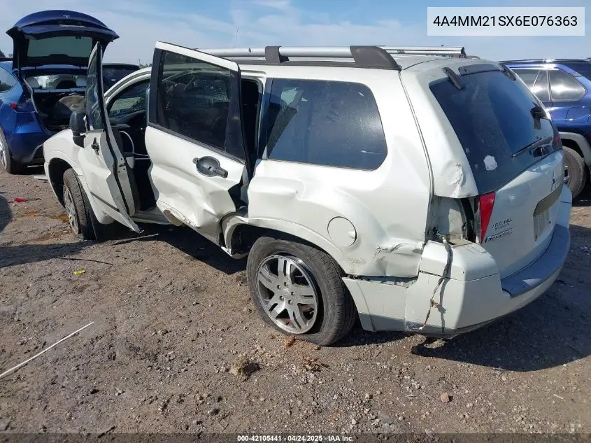 2006 Mitsubishi Endeavor Ls VIN: 4A4MM21SX6E076363 Lot: 42105441