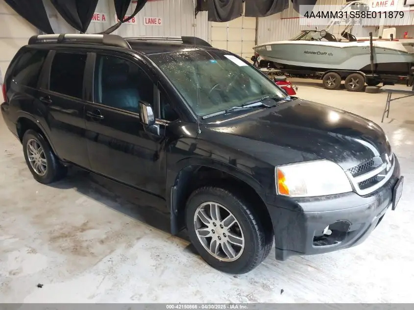 2008 Mitsubishi Endeavor Se VIN: 4A4MM31S58E011879 Lot: 42150866