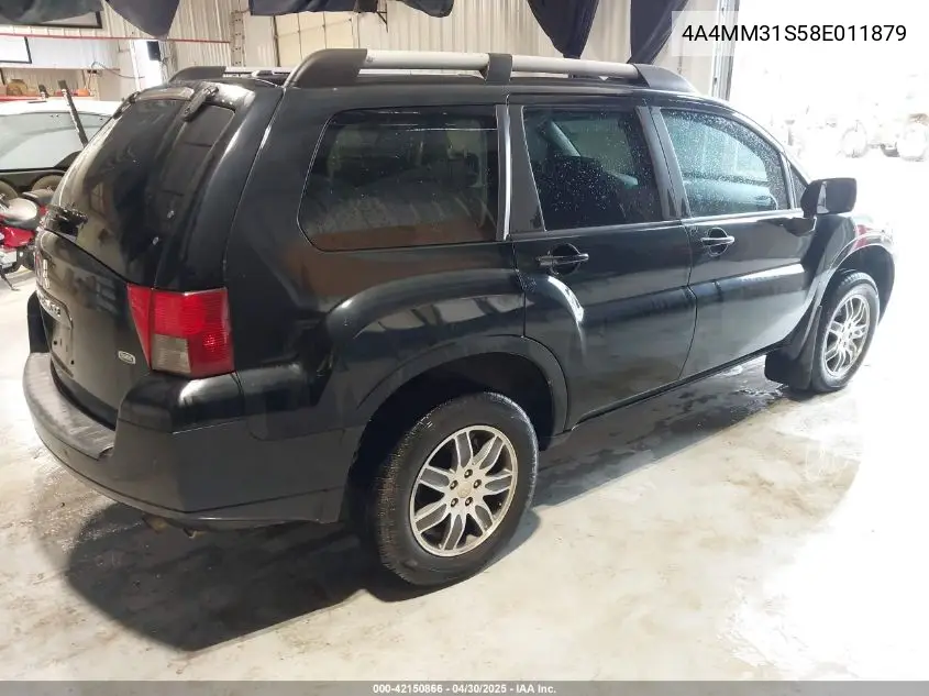 2008 Mitsubishi Endeavor Se VIN: 4A4MM31S58E011879 Lot: 42150866
