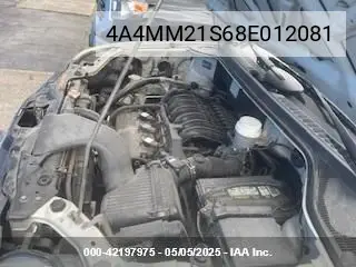 2008 Mitsubishi Endeavor Ls VIN: 4A4MM21S68E012081 Lot: 42197975