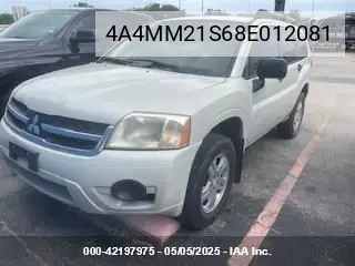 2008 Mitsubishi Endeavor Ls VIN: 4A4MM21S68E012081 Lot: 42197975