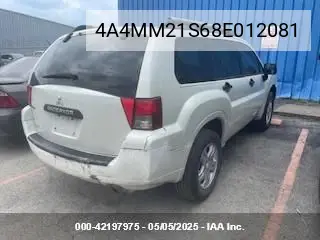 2008 Mitsubishi Endeavor Ls VIN: 4A4MM21S68E012081 Lot: 42197975