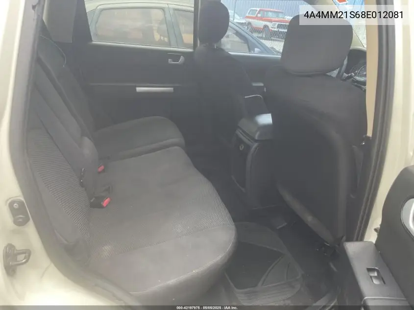 2008 Mitsubishi Endeavor Ls VIN: 4A4MM21S68E012081 Lot: 42197975