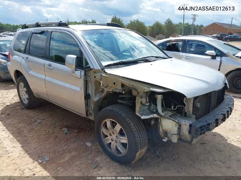 2010 Mitsubishi Endeavor VIN: 4A4JN2AS5AE012613 Lot: 42183210