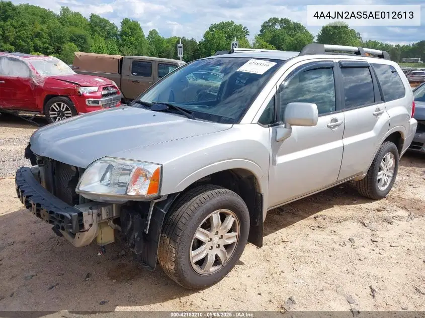 2010 Mitsubishi Endeavor VIN: 4A4JN2AS5AE012613 Lot: 42183210