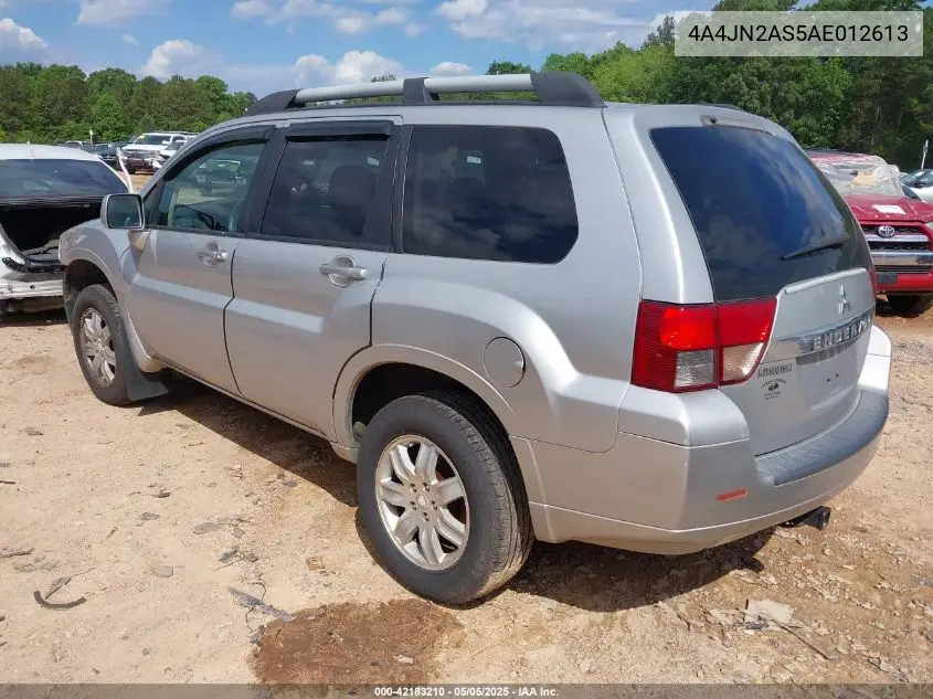 2010 Mitsubishi Endeavor VIN: 4A4JN2AS5AE012613 Lot: 42183210