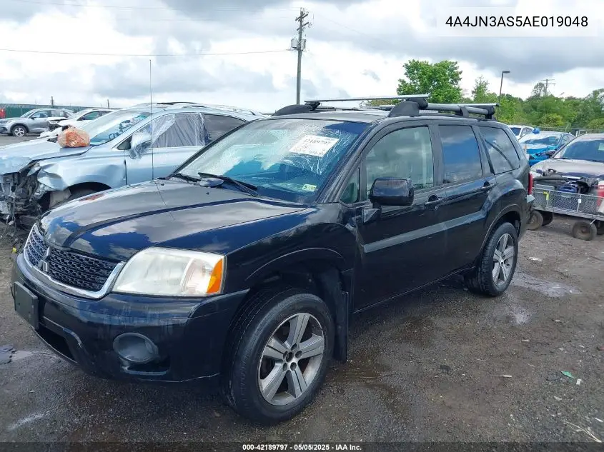 2010 Mitsubishi Endeavor Se VIN: 4A4JN3AS5AE019048 Lot: 42189797