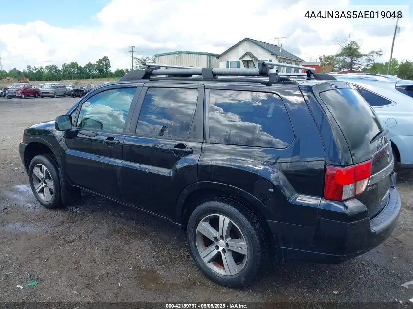 2010 Mitsubishi Endeavor Se VIN: 4A4JN3AS5AE019048 Lot: 42189797