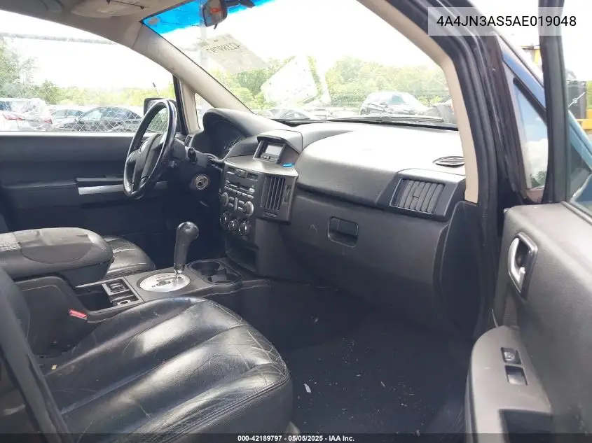 2010 Mitsubishi Endeavor Se VIN: 4A4JN3AS5AE019048 Lot: 42189797