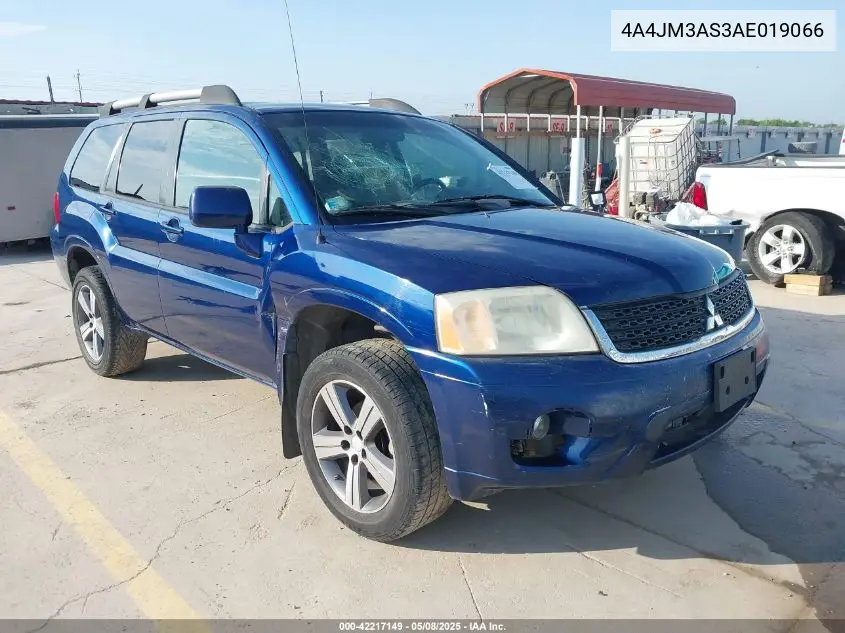 2010 Mitsubishi Endeavor Se VIN: 4A4JM3AS3AE019066 Lot: 42217149