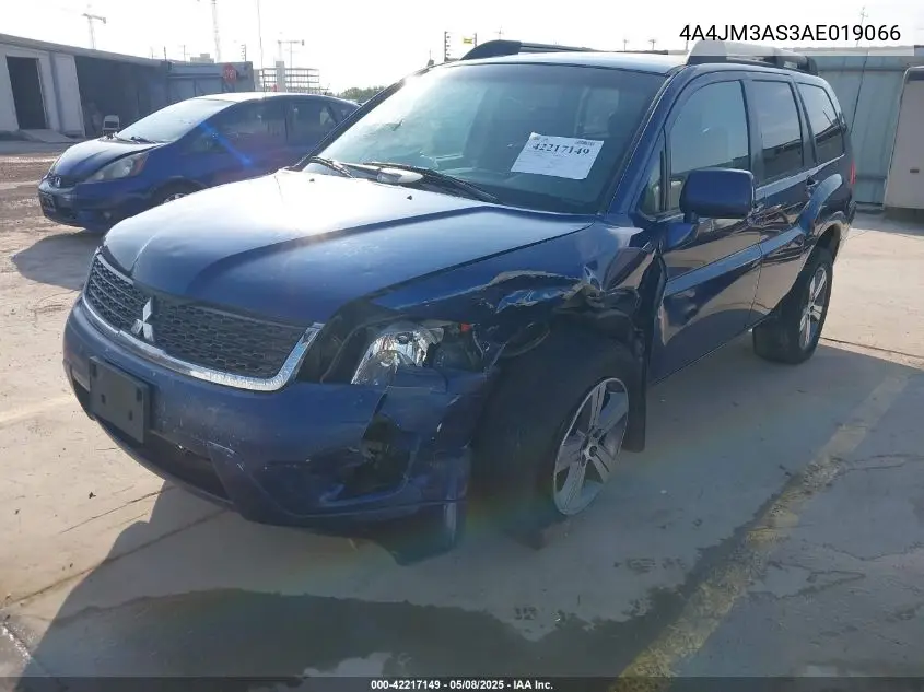 2010 Mitsubishi Endeavor Se VIN: 4A4JM3AS3AE019066 Lot: 42217149