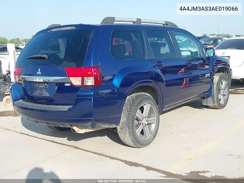 2010 Mitsubishi Endeavor Se VIN: 4A4JM3AS3AE019066 Lot: 42217149