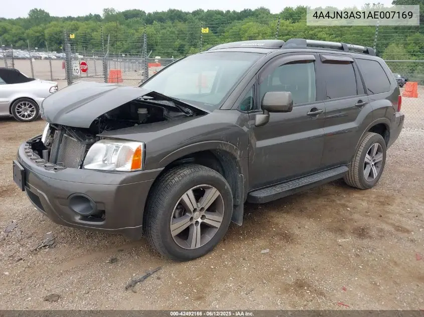 2010 Mitsubishi Endeavor Se VIN: 4A4JN3AS1AE007169 Lot: 42492166