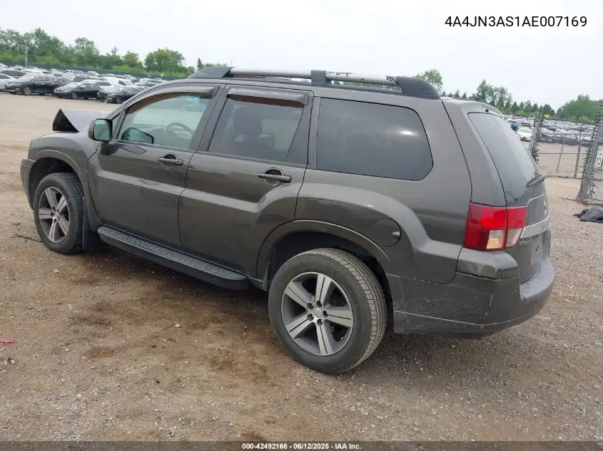 2010 Mitsubishi Endeavor Se VIN: 4A4JN3AS1AE007169 Lot: 42492166